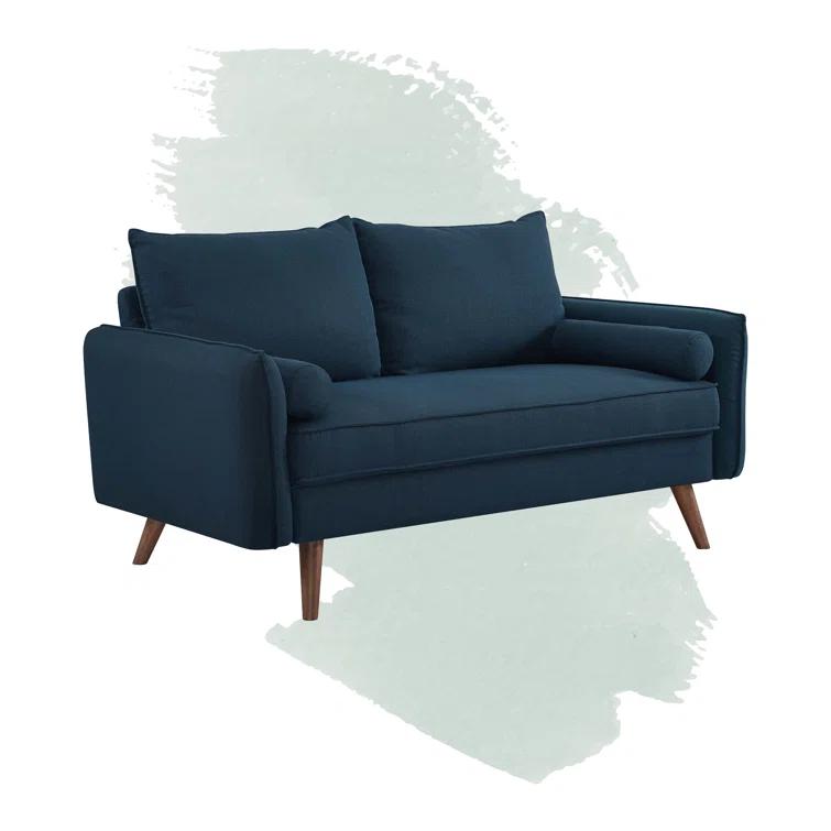 Modway Revive Upholstered Fabric Loveseat