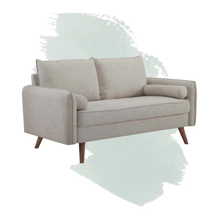 Modway Revive Upholstered Fabric Loveseat