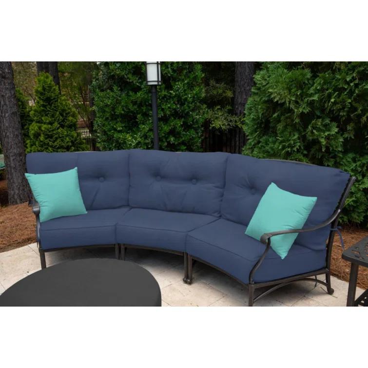 Casual Cushion Solid Sunbrella® Fabric 1-Piece Indoor/Outdoor Square Throw Pillow, 15"W x 15"L