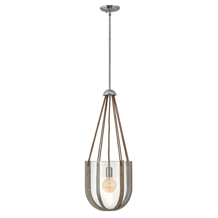 Hinkley Vaso 1 - Light Unique Teardrop Pendant