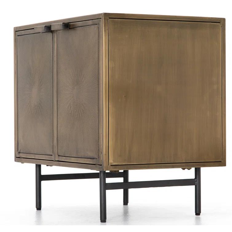 Argonaut Metal Cabinet Nightstand (25")