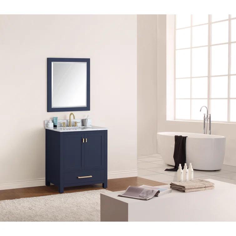 Avanity Modero-V30 Modero 30" Single Free Standing Wood Vanity Cabinet Only - Blue