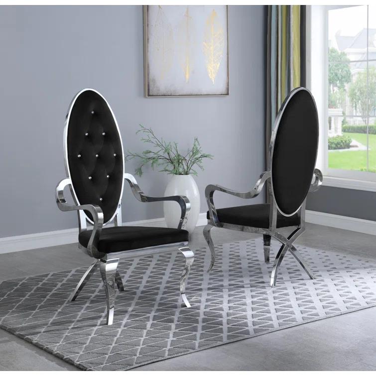 - Person Glass Top Double Pedestal Dining Set