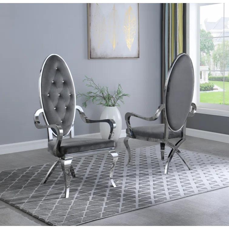 - Person Glass Top Double Pedestal Dining Set