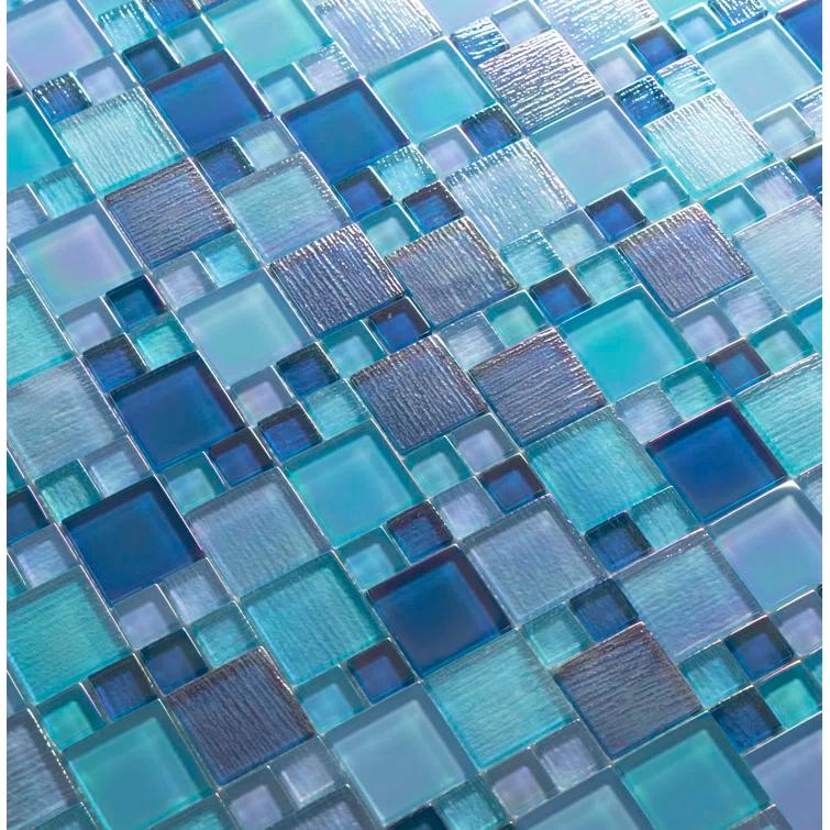 WS Tiles® Reflections Artista Glass Versailles Mosaic Sheet Tile