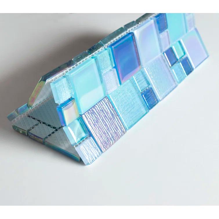 WS Tiles® Reflections Artista Glass Versailles Mosaic Sheet Tile