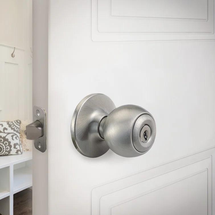Ball Keyed Entry Door Knob