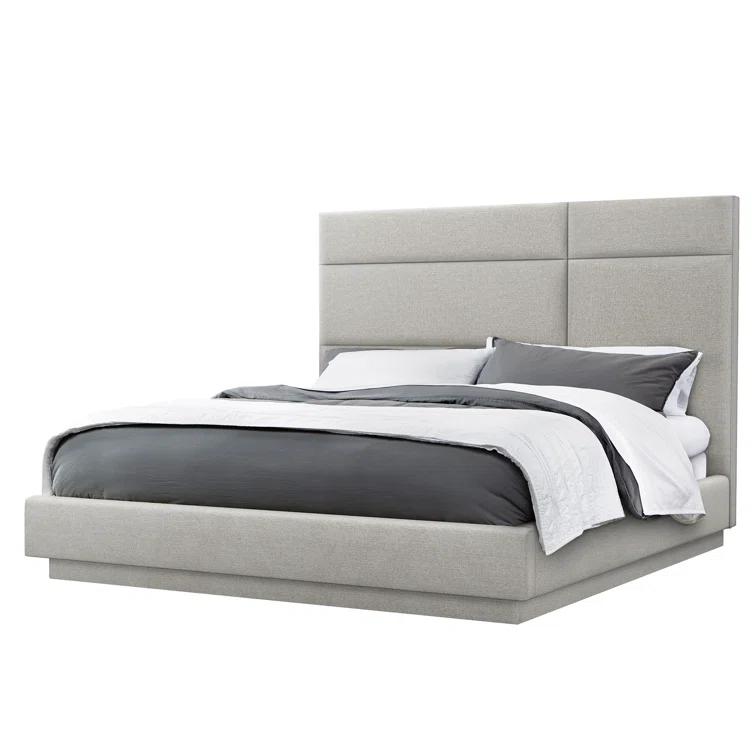 Quadrant Upholstered Platform Bed