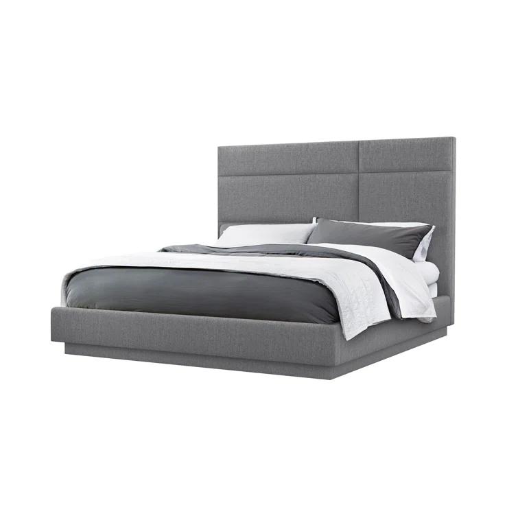 Quadrant Upholstered Platform Bed
