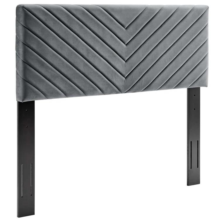 Modway Alyson Angular Channel Tufted Performance Velvet Headboard
