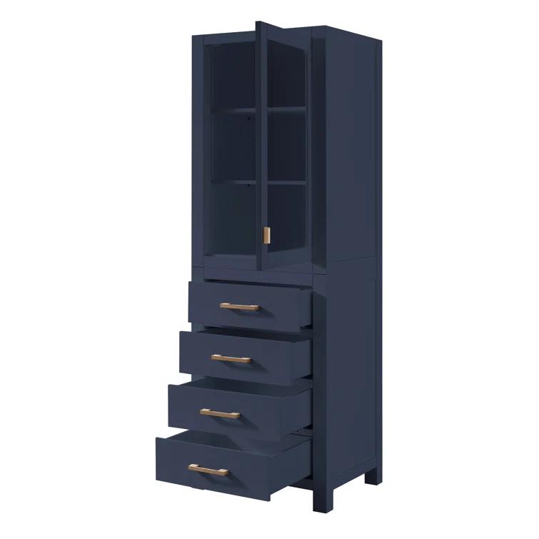 Keira Freestanding Linen Cabinet