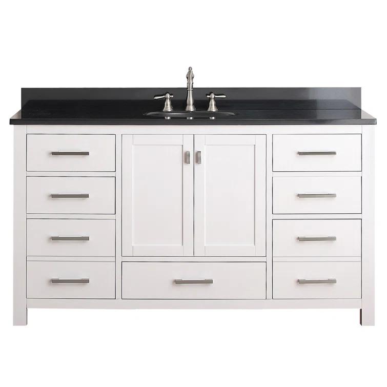 Avanity Modero-V60-A Modero 60" Single Free Standing Vanity Cabinet Only - White