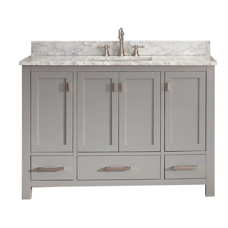 MODERO-VS36-CG Modero 48-in. Single Bathroom Vanity