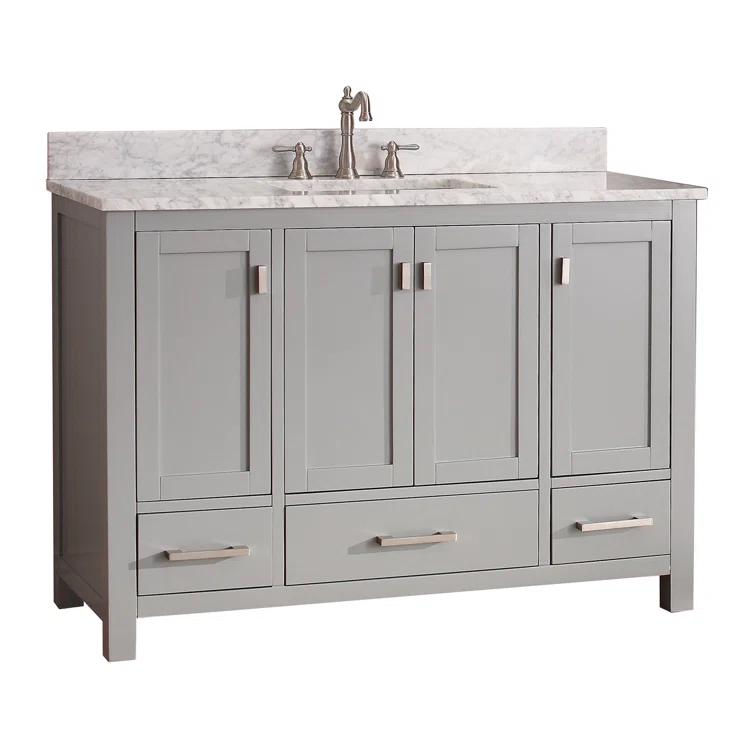 MODERO-VS36-CG Modero 48-in. Single Bathroom Vanity