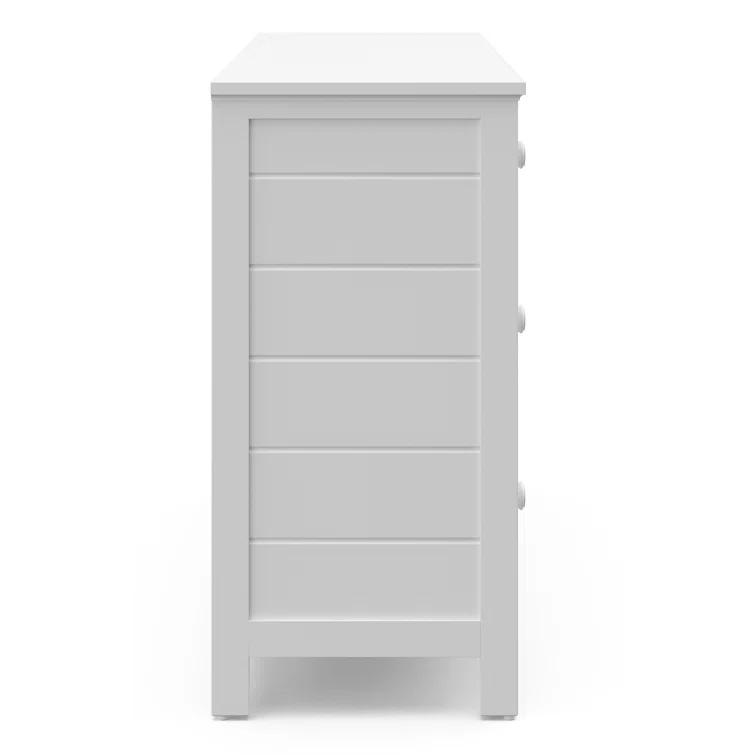 Moss 6 Drawer Double Dresser