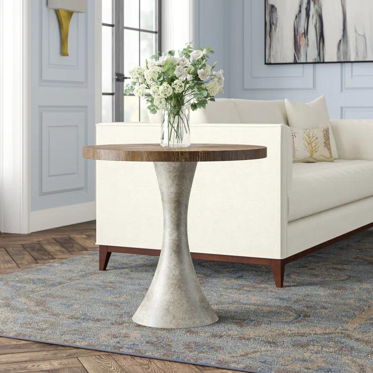 Theodore Alexander Echoes Solid Wood Top End Table