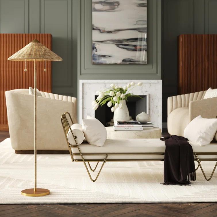 Terrace Floor Lamp by Arteriors - Natural