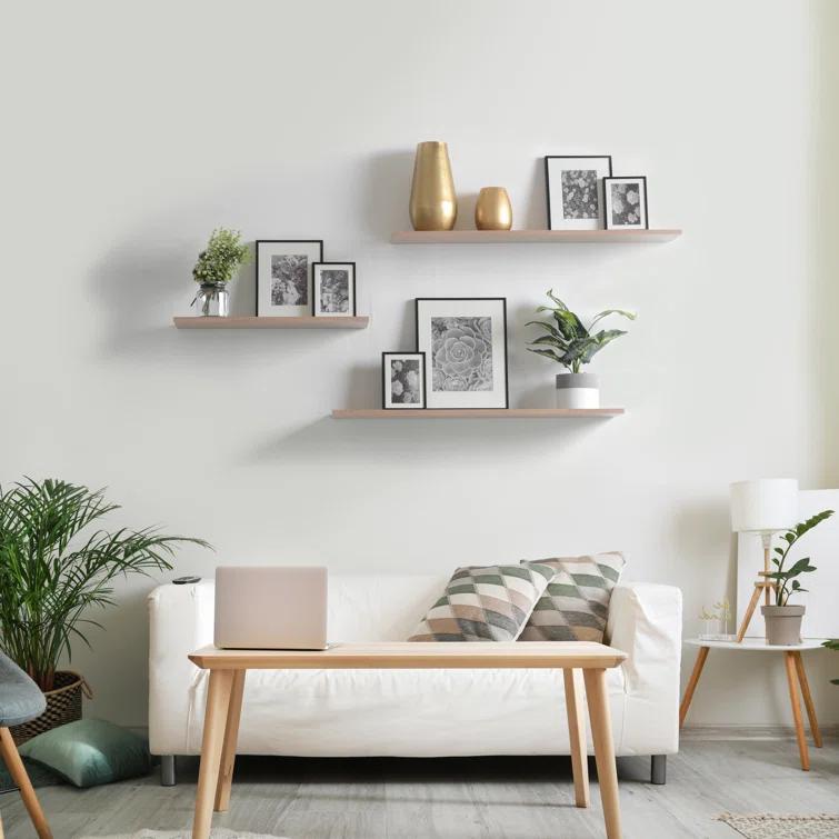 Delta Design 2 Piece Wall Shelf Set (Set of 2)