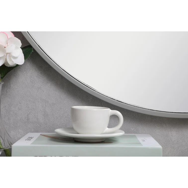 Sabine Metal Round Wall Mirror