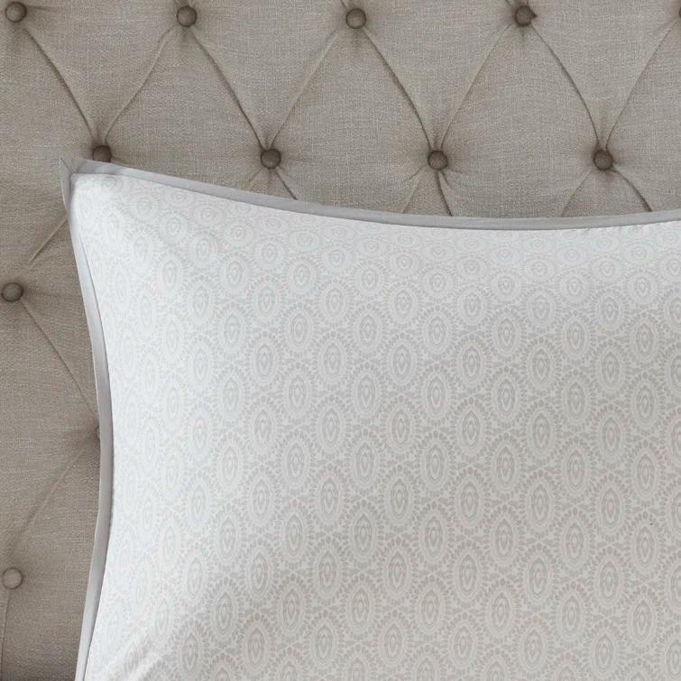 Madison Park Isla 3 Piece Reversible Cotton Floral Duvet Set