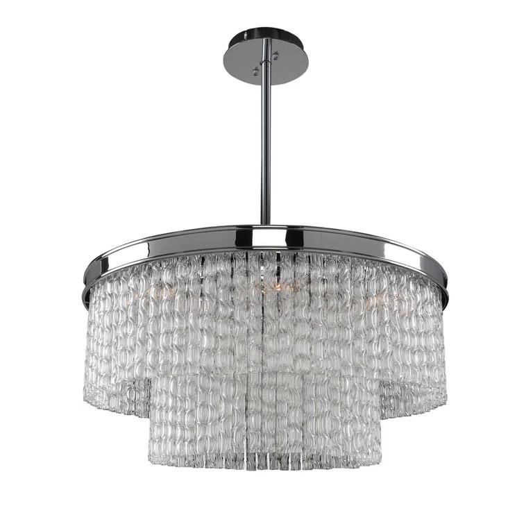 Savena 8 - Light Drum Chandelier