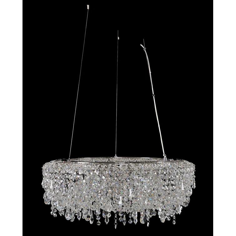 Allegri by Kalco Lighting Voltare 9 - Light Drum Chandelier