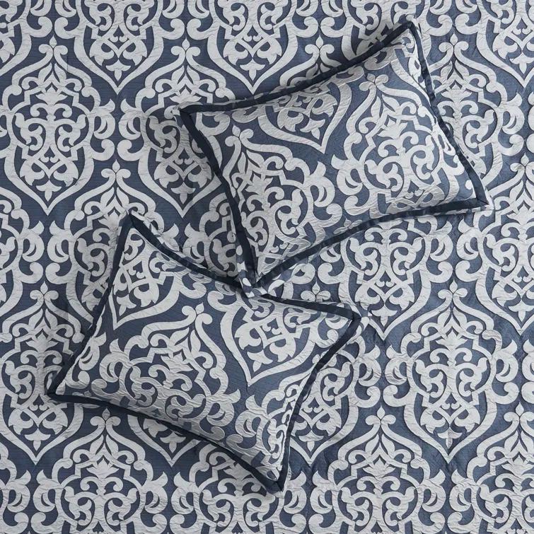 Madison Park Odette Jacquard 8 Piece Comforter Set