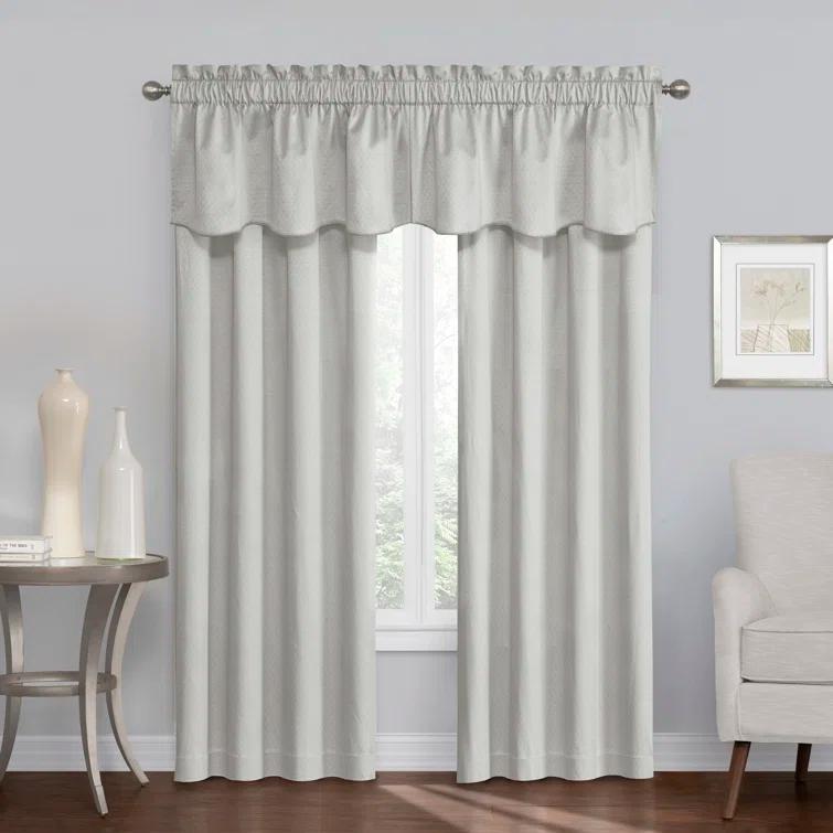 Canova Polyester Blend Light Filtering Curtain Panel