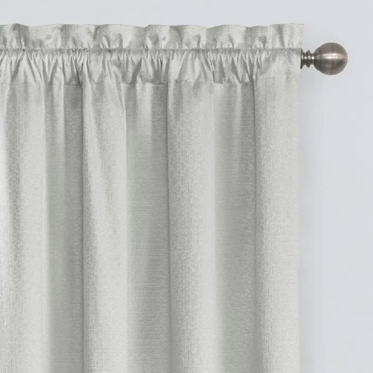 Canova Polyester Blend Light Filtering Curtain Panel