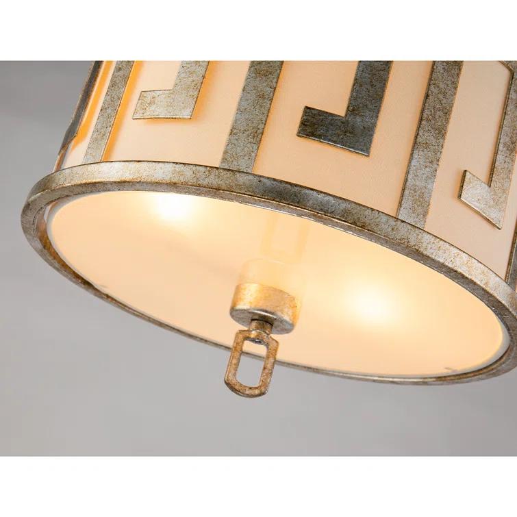 Lucas + McKearn 2 - Light Single Drum Pendant | Perigold