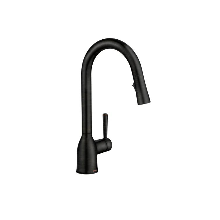 Adler Pull Down Single Handle Kitchen Faucet with Accessories