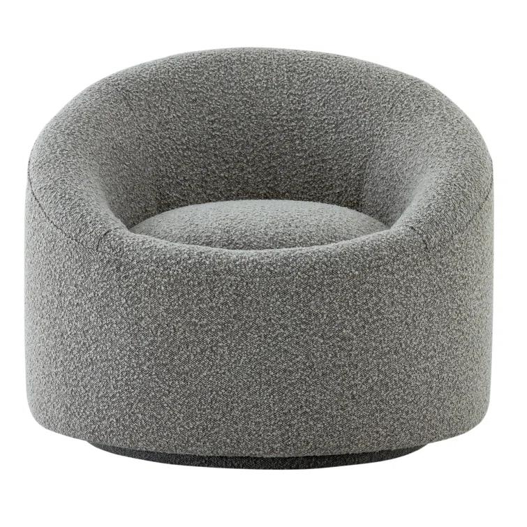 Sienna Upholstered Swivel Barrel Chair