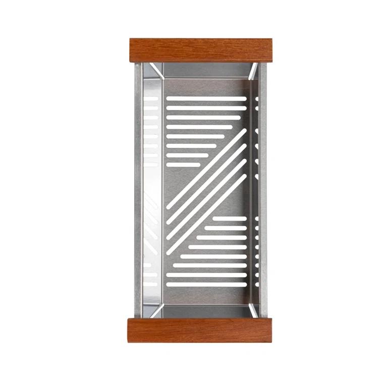 ZLINE 27 in. Garmisch Undermount Single Bowl DuraSnow Stainless Steel Kitchen Sink W/ Bottom Grid & Accessories (SLS-27S)