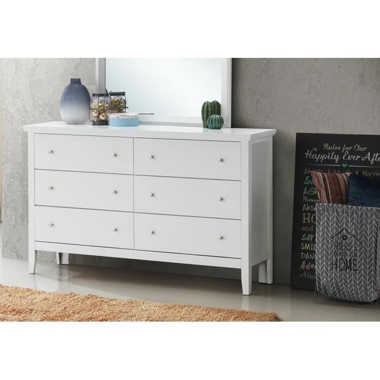 6 Drawer Double Dresser