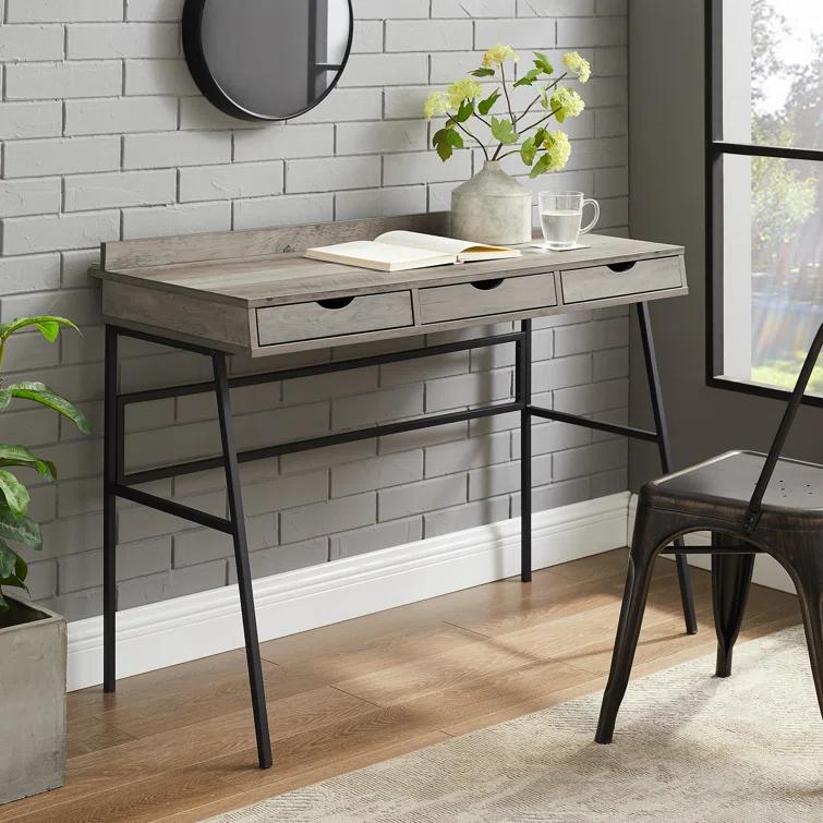 Canal 3-Drawer 42" Writing Desk