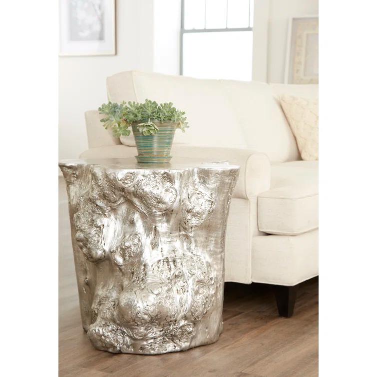 Log Side Table