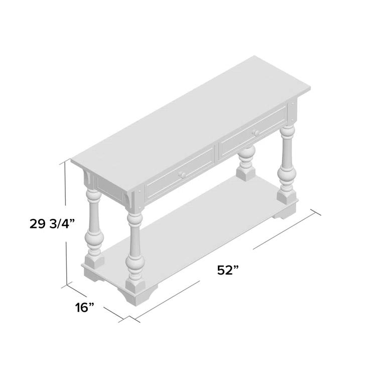 Laurel Foundry Modern Farmhouse® Hexham 52'' Console Table