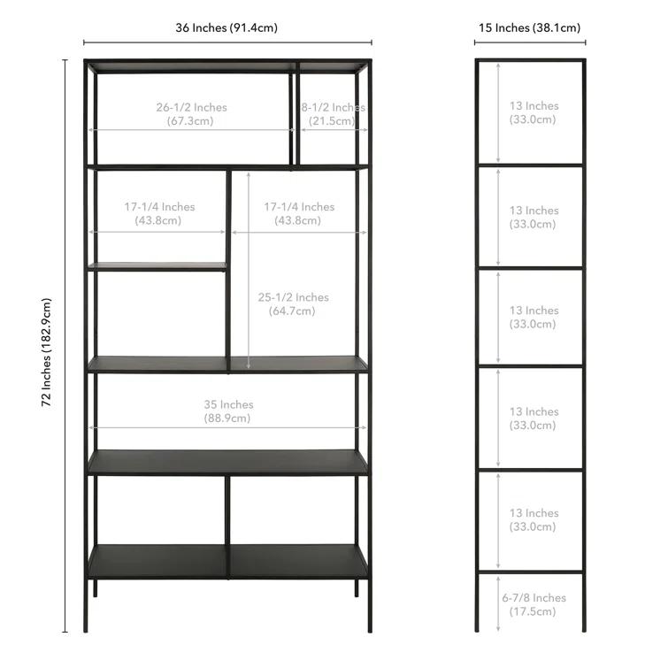 Level Stainless Steel Etagere Bookcase