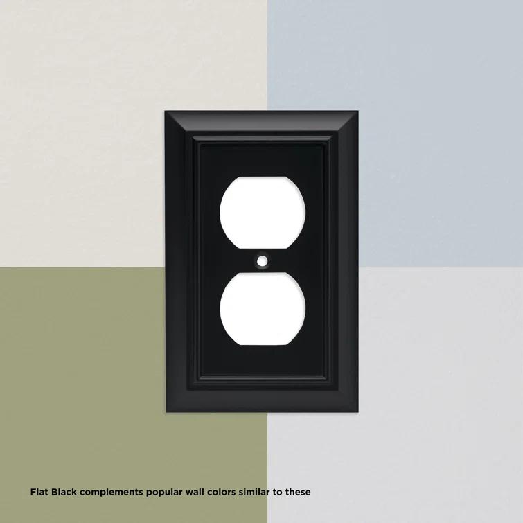 Architectural 2-Gang Rocker Wall Plate