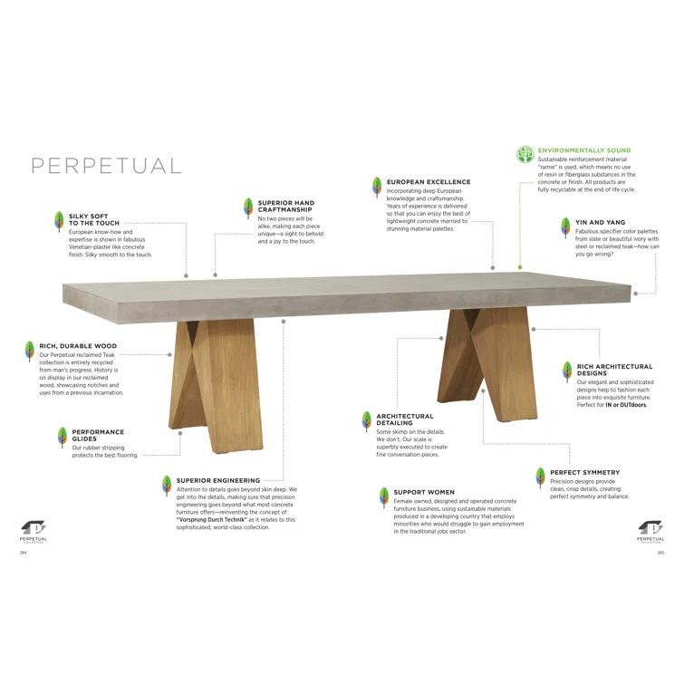 Seasonal Living Perpetual Dining Table