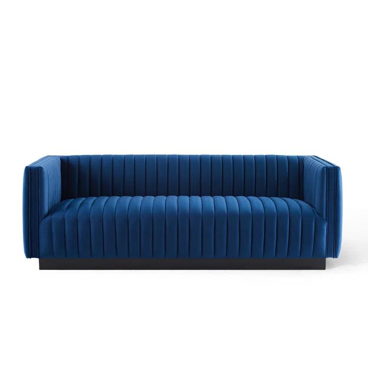 Modway Conjure Channel Tufted Velvet Sofa