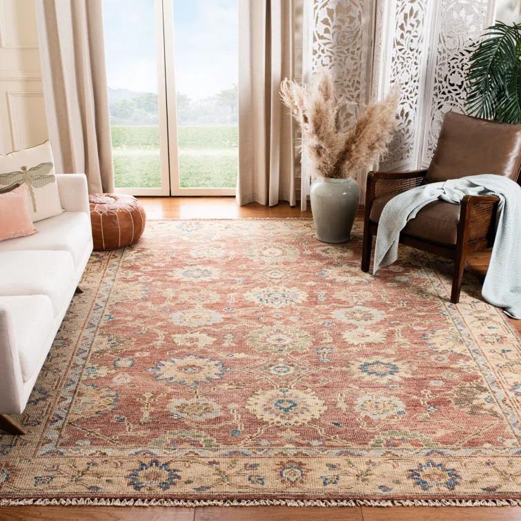 Samarkand Hand Knotted Wool Oriental Rug