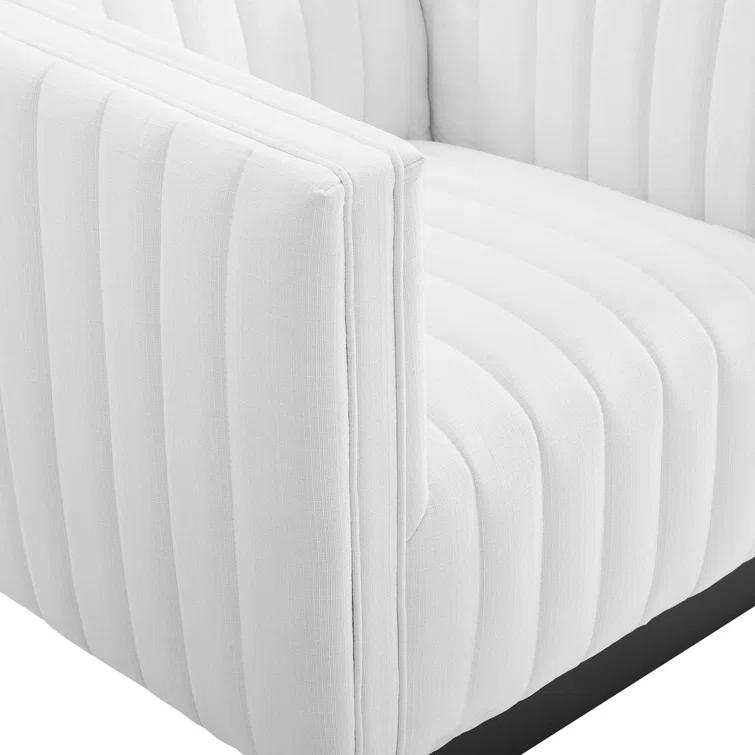 Modway Conjure Channel Tufted Performance Velvet Accent Armchair