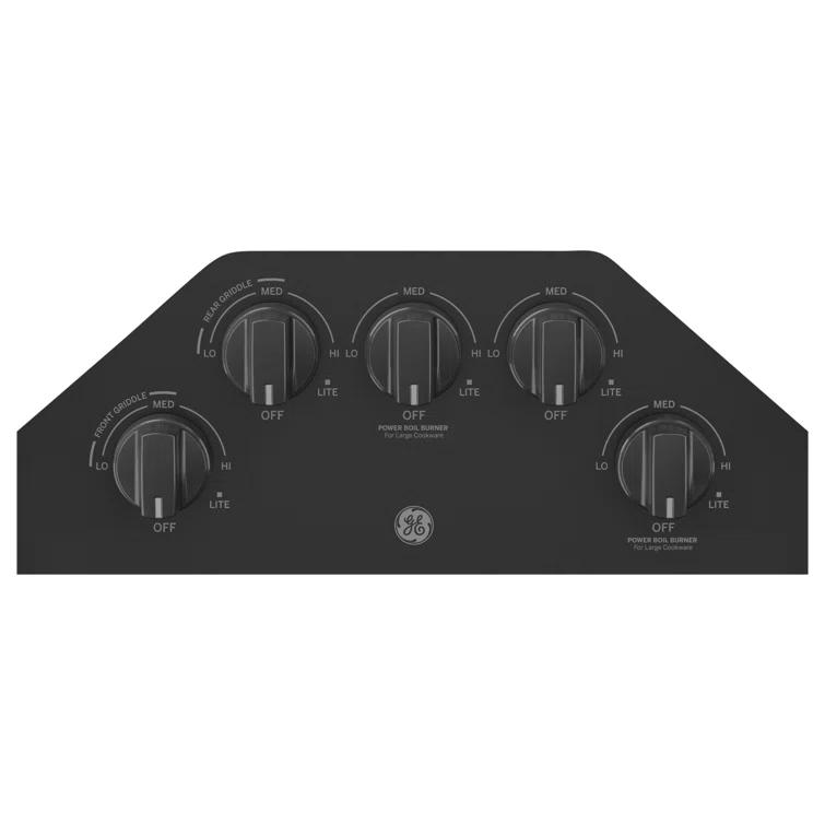 GE Appliances GE Appliances 36" Gas 5 Burner Cooktop with Dual Size Power Burner