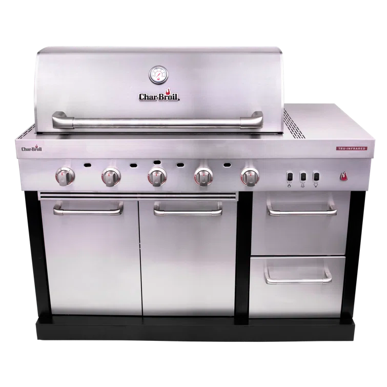 Charbroil Medallion Series Modular Outdoor Kitchen 5-Burner Infrared Gas Grill