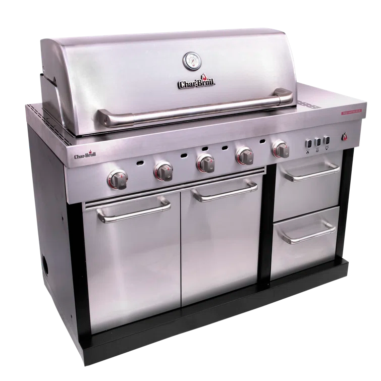 Charbroil Medallion Series Modular Outdoor Kitchen 5-Burner Infrared Gas Grill