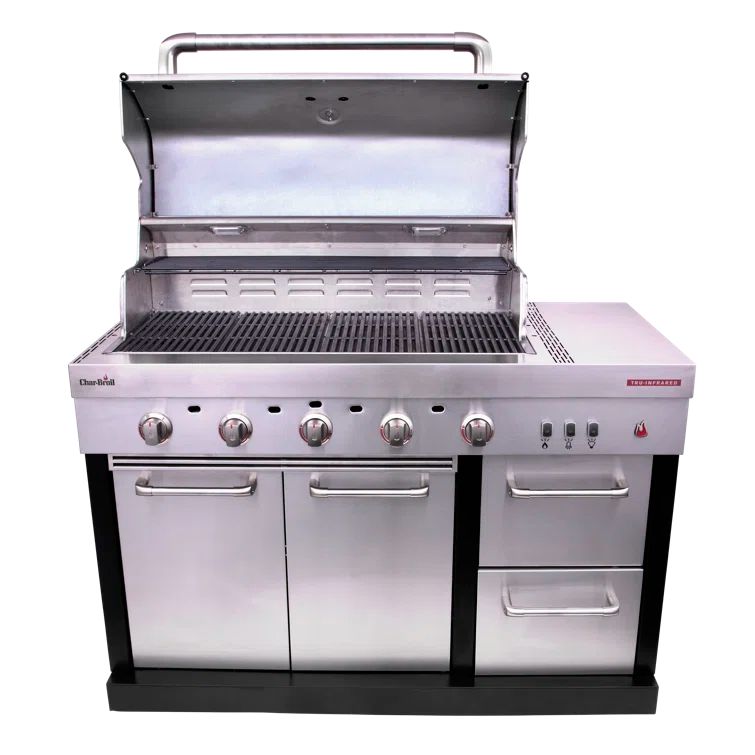 Charbroil Medallion Series Modular Outdoor Kitchen 5-Burner Infrared Gas Grill