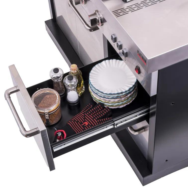 Charbroil Medallion Series Modular Outdoor Kitchen 5-Burner Infrared Gas Grill