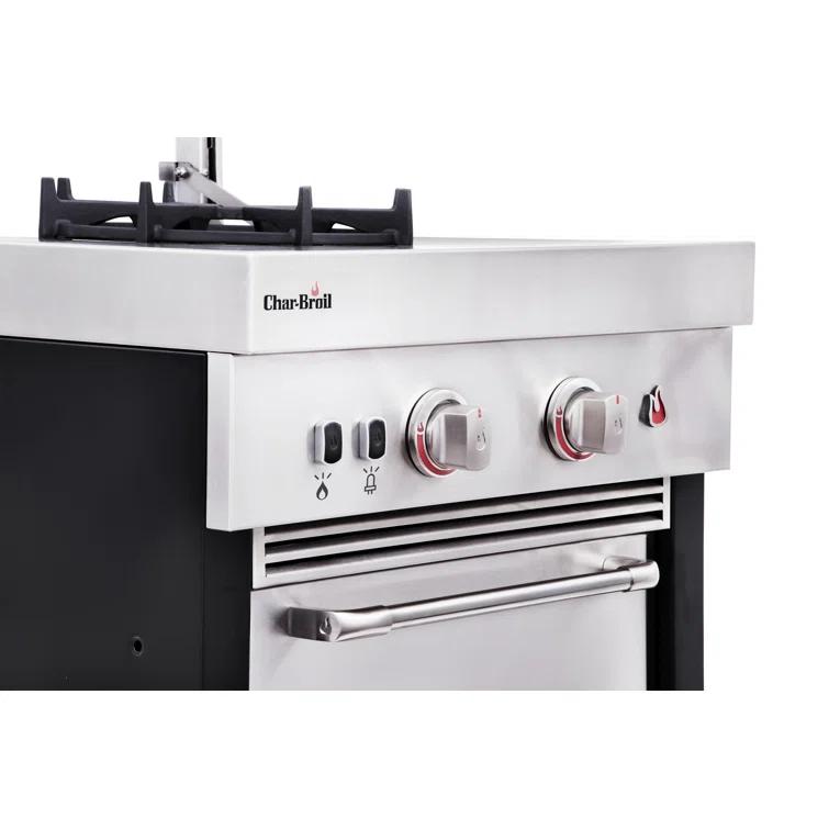 Charbroil Medallion Series Modular Outdoor Kitchen 2 - Burner Propane/Natural Gas Stove Component