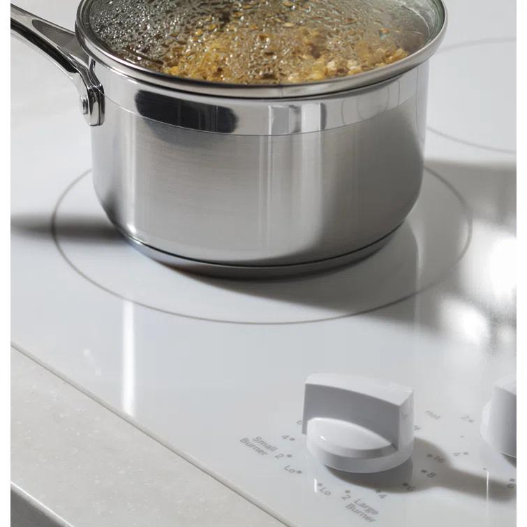 GE 30" Built-In Knob Control Electric Cooktop